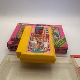 Mighty Bomb Jack Famicom NES CIB Box Manual TECMO Japan Nintendo Retro Game