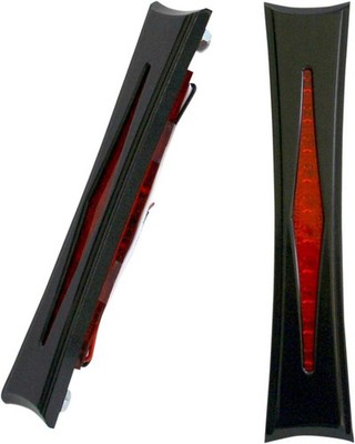 Accutronix Diamond LED Bag Lights - Black Anodized - Red LEDs - BL01IB