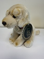 NEW FAO Schwarz Dog plush Golden Retriever/Yellow Lab Puppy Stuffed 10  