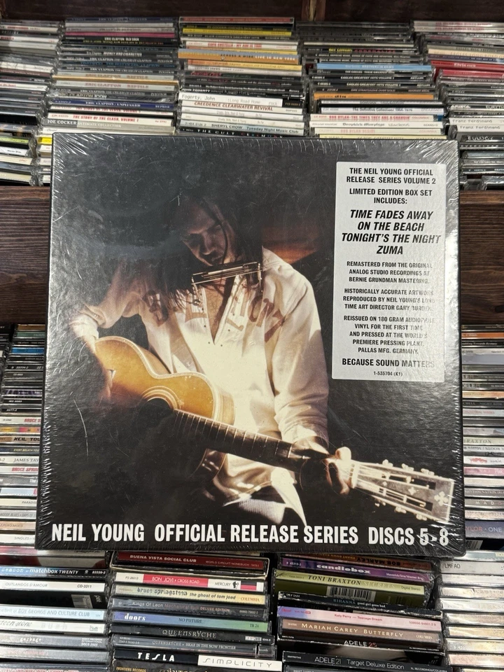 Neil Young Official Release Series 5-8 BRAND NEW SEALED 4 LP VINYL BOX SET 180g - Image 2 of 4