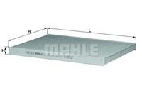 Mahle LAK 159 Innenraumfilter, Frischluftfilter FüR Chrysler Voyager IV (Rg, Rs)