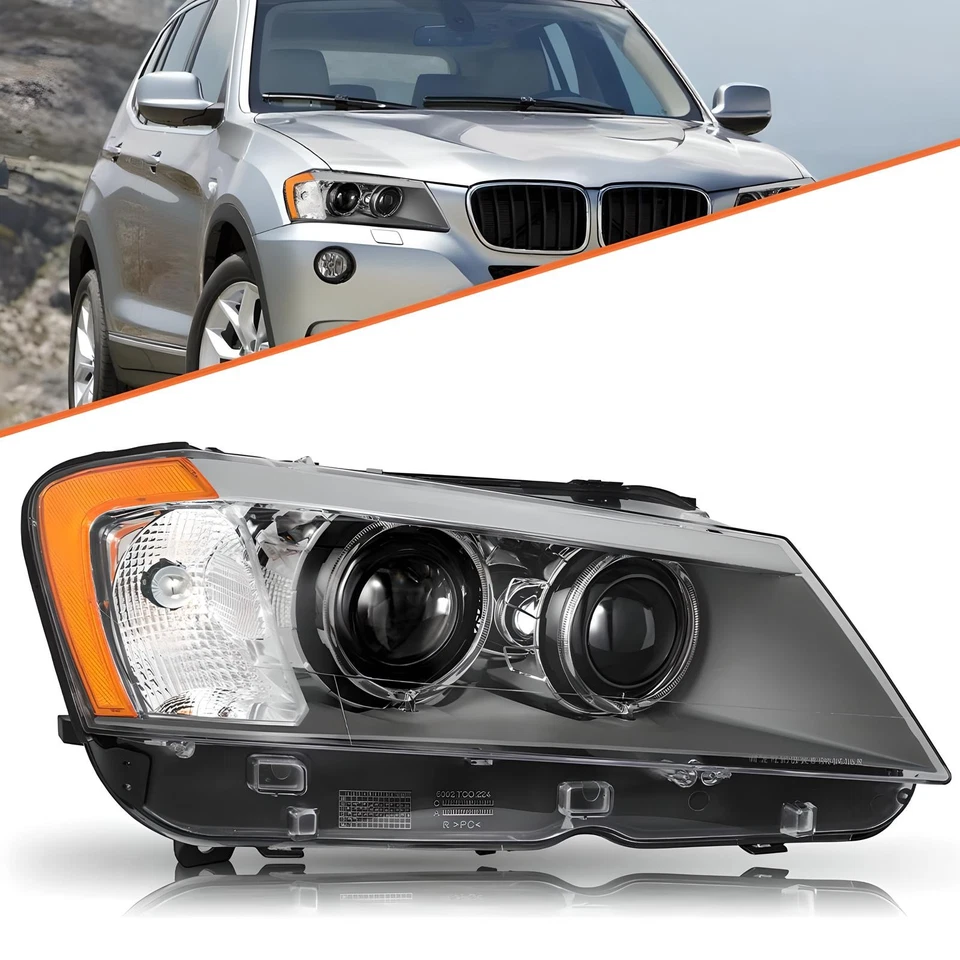 Se adapta a BMW X3 2011-2014 pasajero|faro lateral del conductor HID/XENÓN SIN FAROS AFS Foto 2 de 4