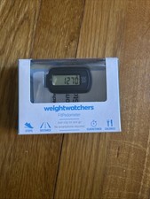 Weight Watchers Fit Pedometer Calculates Steps Distance Clock Timer Calories New