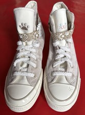 New Converse Chuck Taylor 70 Hi Stone/white Sz 7.5 Sneakers Women Shoes "Cat"