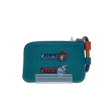 Papillonner coin case Green animal ladies wallet