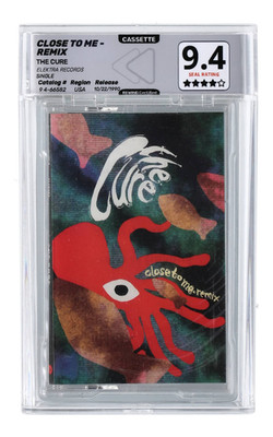 SEALED, The Cure   Close To Me · Remix, Audio Cassette, Rewind [9.4], US, 1990
