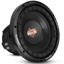 Lanzar Max Pro 10in 1200W Dual 4 Ohm Enclosure Subwoofer - Black MAXP104D