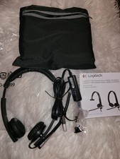 Logitech USB Headset A-00057 With Microphone  Storage Bag. New No Box