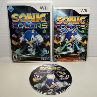 Sonic Colors (Nintendo Wii, 2010) - CIB Complete Tested - Wii