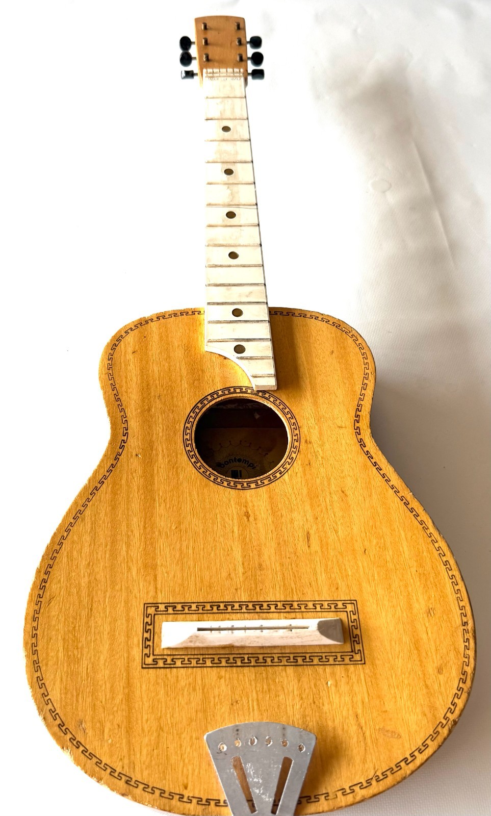 Vintage Bontempi ITALY Childs Practice Guitar 28 5 inches * 3 4