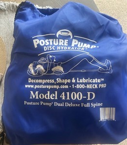 Posture Pump 4100-D Dual Air Cell Deluxe Full Spine Disc Hydrator