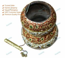 Indian Instrument Handmade Meenakari Work Bhapang Zarbagli String Class Ancient