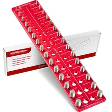 JoblikeBrez Thread Checker, 30 Nut and Bolt Thread Checker, Bolt Size and Thr...