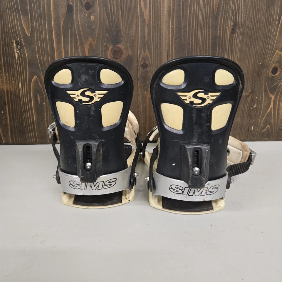 Fijaciones de snowboard Sims Link para hombre talla mediana grande rampa eléctrica Foto 4 de 4