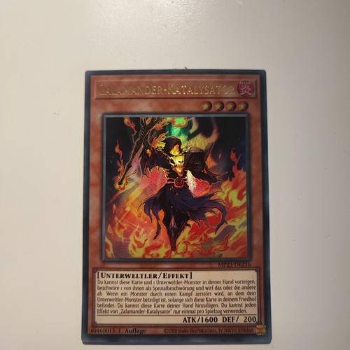 YUGIOH! Zalamander-Katalysator MP23-DE216 Ultra Rare NM 1.Auflage.