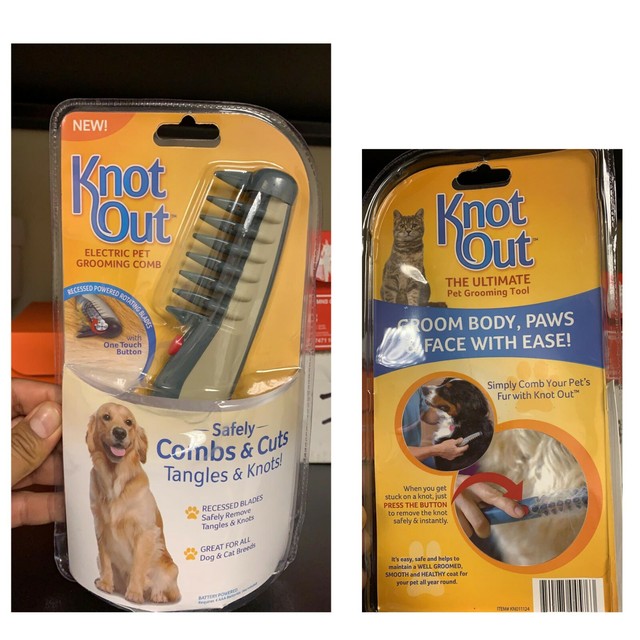 dog face comb