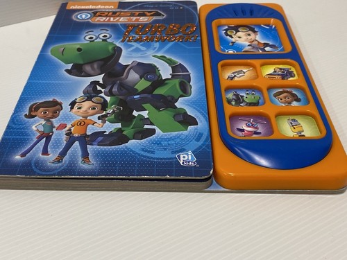 Rusty Rivets Turbo Teamwork Nickelodeon Derek Harmening Play A Sound Book - Picture 13 of 21