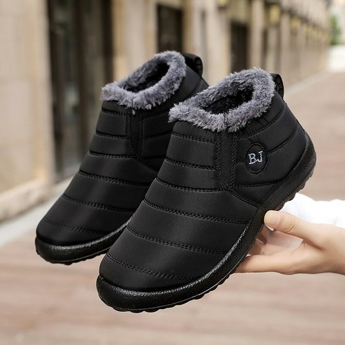 BJ New beautiful women shoes Warm Wool 