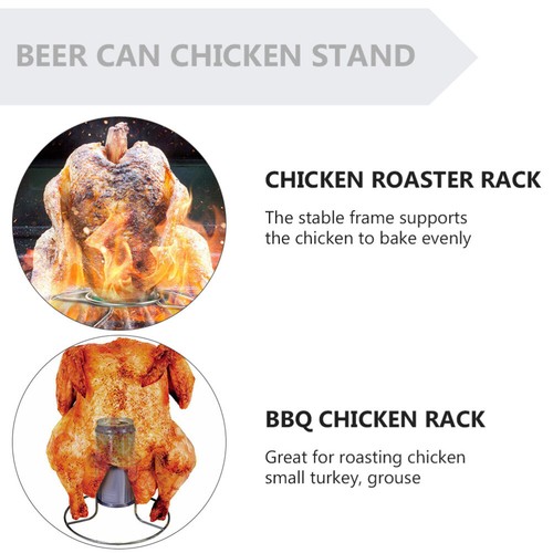 Bier Kann Huhn Rack Vertikale Fleisch Röster Bier Kann Huhn Röster - Bild 2 von 12