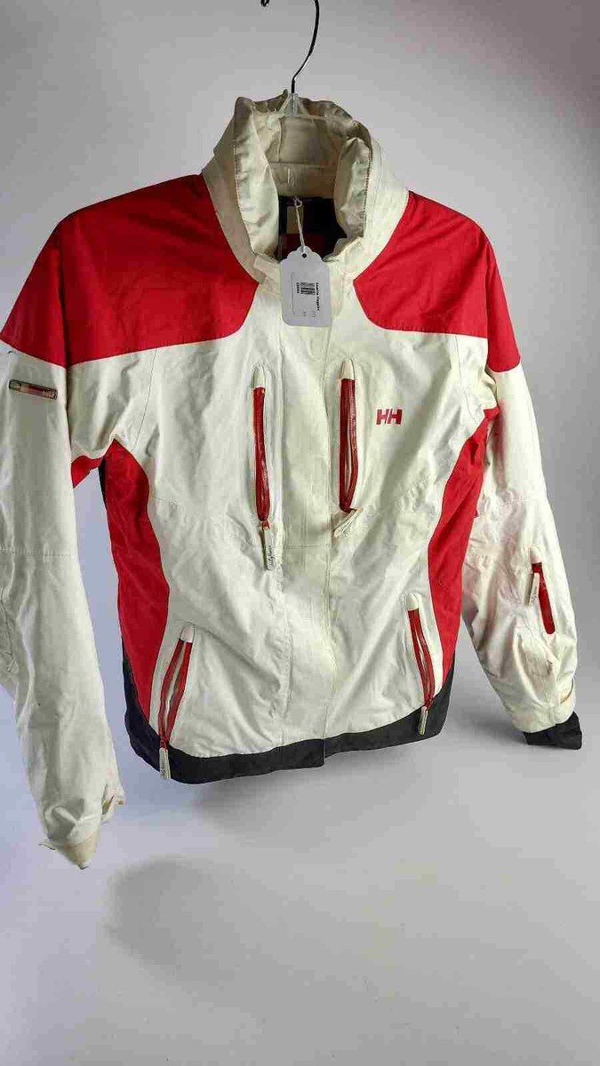 Helly Hansen Women's Ski Jacket Size Small White Red | eBay