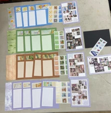 SC023 - CREATIVE MEMORIES - SCRAPBOOK PAGE KITS - Lot of 4 packages