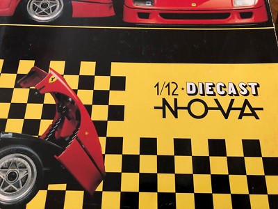 Fujimi Nova | 1:12 | 1987 Ferrari F40 Metal Pre-Painted Super Kit