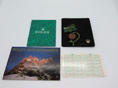 Rolex vintage booklet 17013 17000 19018  Calendar  Tags