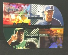 2001 FLEER  GAMETIME BASEBALL  LETS PLAY  TWO  AROD TEJADA FOIL  # 6 OF  15 S&H 