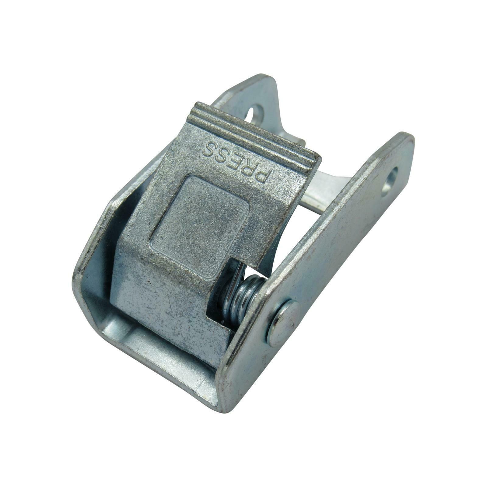 Pressed Cam Buckle 25MM 750KG (Zinc Plated Metal Cambuckle Tie Down Flap Clip)