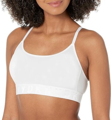 NWT DKNY DK7476 Seamless Litewear Rib Bralette Bra