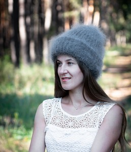 mohair hat