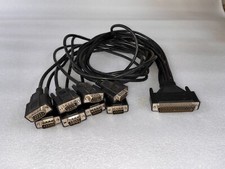 CSA E300060 8 SERIAL PORT MALE SPLITTER CABLE / SPLITTER SERIAL PORT CABLE RS232