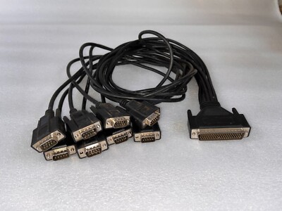 CSA E300060 8 SERIAL PORT MALE SPLITTER CABLE / SPLITTER SERIAL PORT ...