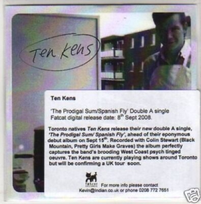 (G487) Ten Kens, The Prodigal Sum / Spanish Fly - DJ CD