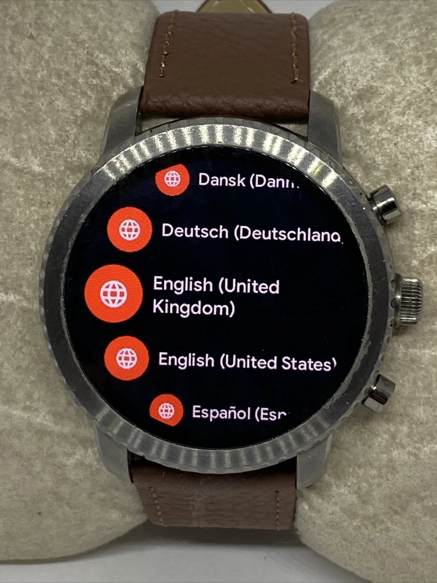 Fossil gen shop 3 smartwatch gunmetal