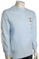 SALTY CREW Men's L/S Shirt TAILED - Light Blue - XXLarge - NWT - LAST ONE