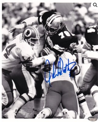 John Dutton Signed 8x10 Dallas Cowboy Photo (Schwartz Sports COA) | eBay