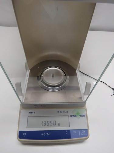 Mettler Toledo AB-54S scala da banco laboratorio analitico gamma 0,1 mg/51 g - peso - Foto 8 di 20