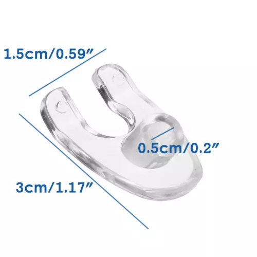 20pcs Accessory Disposable Clear Foot Presser for Skin Rejuvenation Beauty Gun - Picture 9 of 9