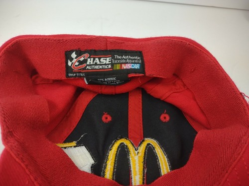 Jamie Mcmurray McDonald's Ball Cap Hat Chase Authentic S 93965 nascar one size. - Picture 6 of 8