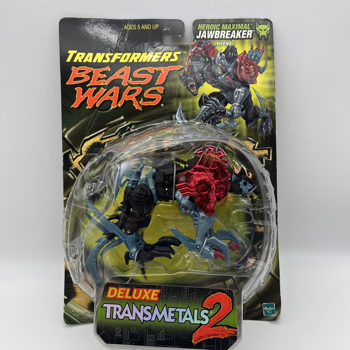 Transformers Beast Wars JAWBREAKER, Transmetals 2 Deluxe