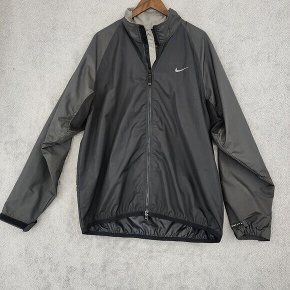 SACAI X NIKE Giacca a vento Nike ACG uomo XL full zip ingranaggio tasca posteriore leggera GT