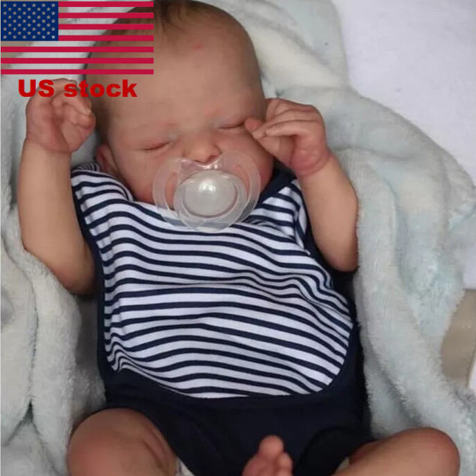 Real Sleeping Newborn Doll Handmade Gift Us Stock
