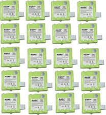 Lot 20x HQRP Batteries for Midland BATT6R LXT Series Two-Way Radio Replacement