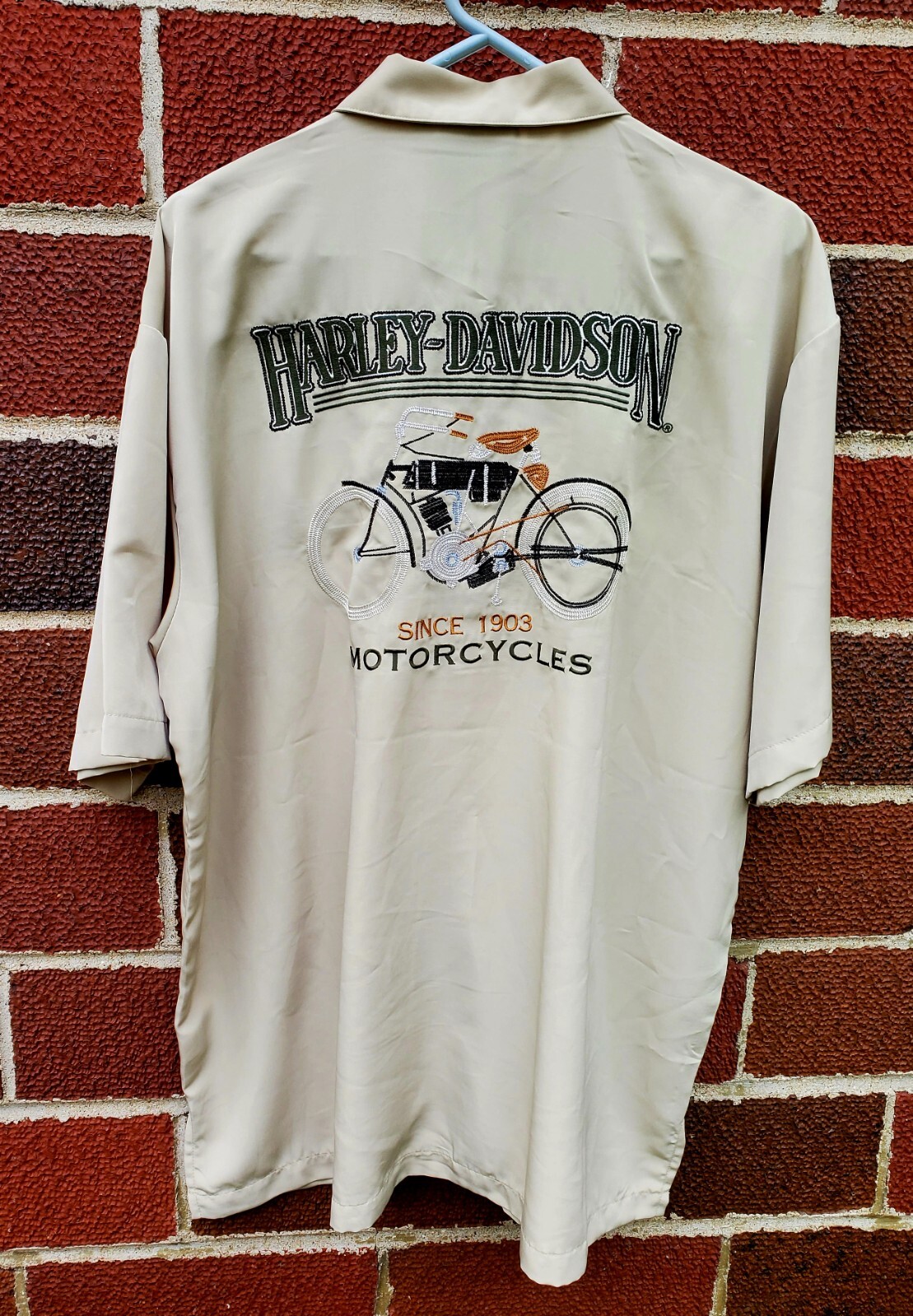 T-shirt Harley-Davidson Iron & Freedom - Taille L Gris, Neuf Avec étiquettes