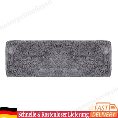 3pcs Fluffy Rugs Anti Slip Doormat Carpet Floor Mat(Grey)