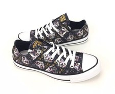 sugar skull converse shoes