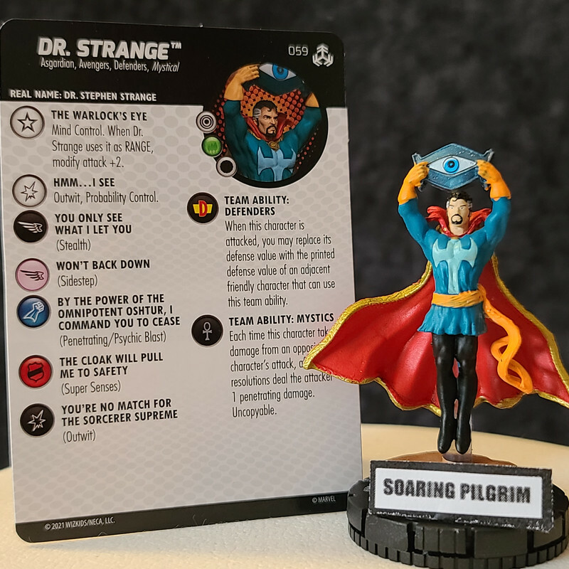 DR. STRANGE - 059 CHASE War of the Realms Marvel Heroclix #59 (2
