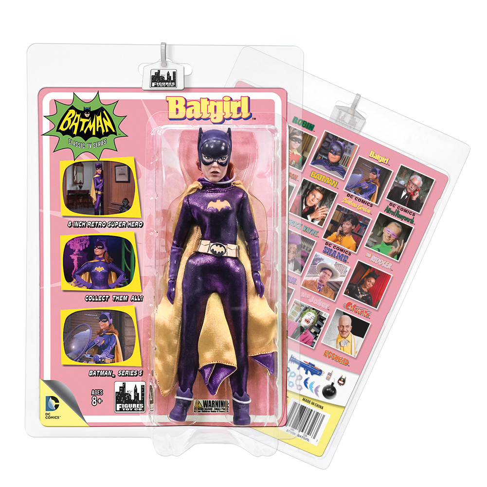 Batman 66 Classic TV Show Retro Style 8 Inch Figures Series 5 Batgirl Batman 66 Classic TV Show Retro Style 8 Inch Figures Series 5 Batgirl