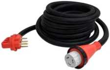 Valterra Mighty Cord 50A 25' Heavy Duty RV Detachable Power Cord